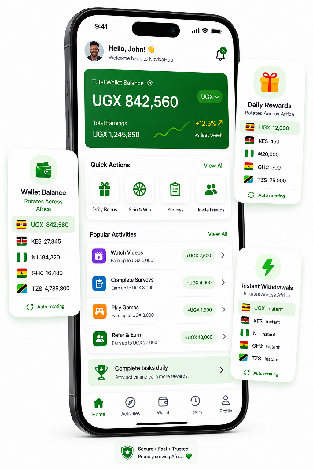 NovixaHub Dashboard